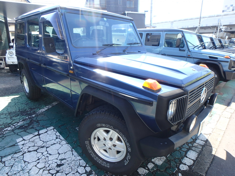 メルセデスベンツ ゲレンデヴァーゲン 230GEロング　ディーラー車　2オーナー　ノーティカルブルー