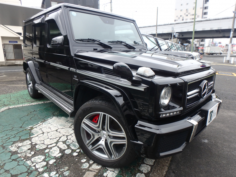 AMG Gクラス G63designoエクスクルーシブPKG　ディーラー車 オブシディアンブラック