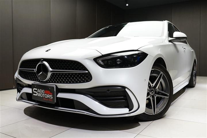 メルセデスベンツ Cクラス 2022年モデル C200 4マチック アバンギャルド ベーシックPKG AMGラインPKG レザーエクスクルーシブPKG RHD オパリスホワイト