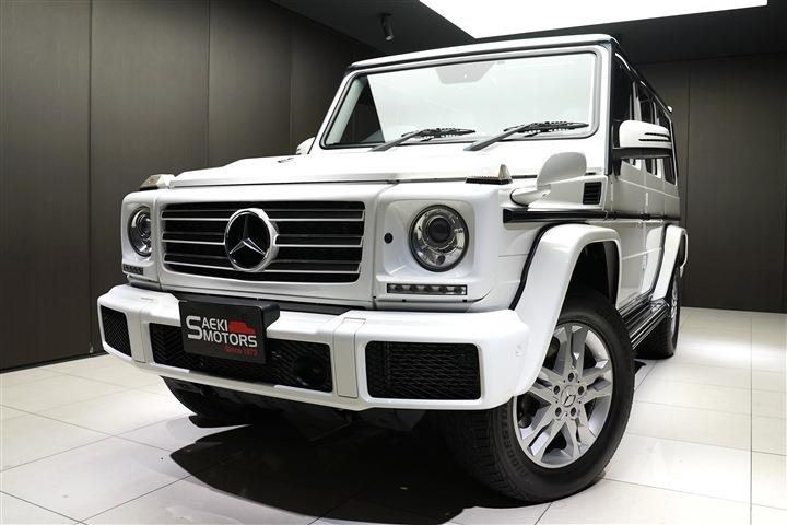 メルセデスベンツ Gクラス 2018年モデルG350d RHD ラグジュアリーP 18インチAW ポーラーホワイト