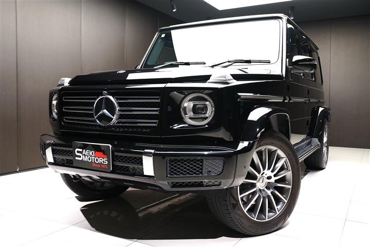 メルセデスベンツ Gクラス 2019年モデル G350d RHD AMGライン ラグジュアリーP アダプティブD 20インチAW  オブシディアンブラック