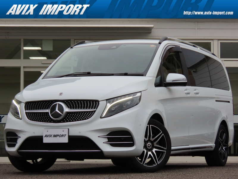 メルセデスベンツ Vクラス V220d AVG ﾛﾝｸﾞ AMGﾗｲﾝ&ｴｸｽｸﾙｰｼﾌﾞｼｰﾄPKG 後期 新車保証 ﾊﾟﾉﾗﾏSR ﾍﾞｰｼﾞｭ革 ｼｰﾄﾋｰﾀｰ ﾍﾞﾝﾁﾚｰｼｮﾝ ﾘｱｴｱｺﾝ 純正ﾅﾋﾞ TV 全周ｶﾒﾗ Brumester  AMG19AW 禁煙 1ｵｰﾅｰ