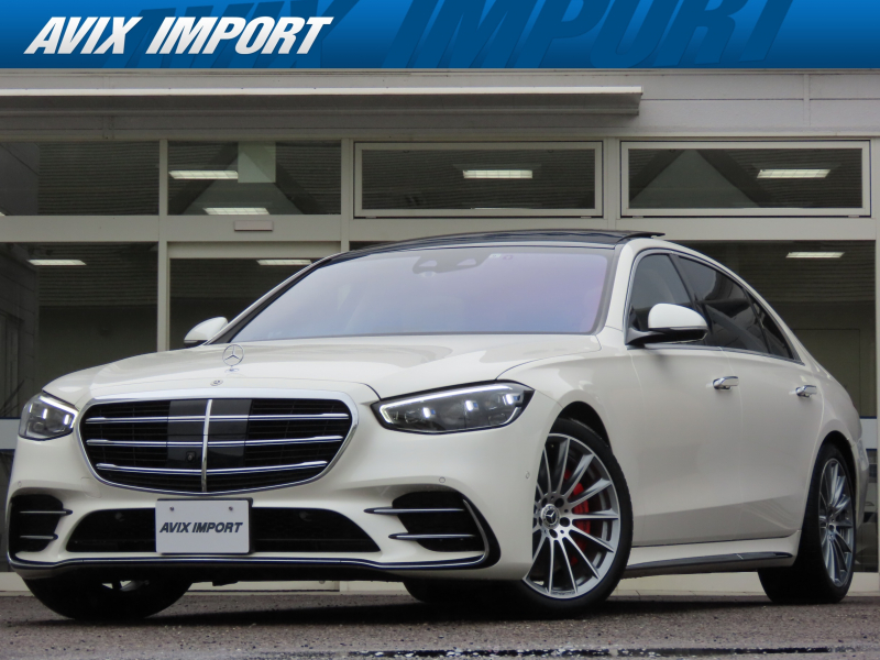 メルセデスベンツ Sクラス S500 4MATIC ﾛﾝｸﾞ (ISG搭載ﾓﾃﾞﾙ) AMGﾗｲﾝ ARﾍｯﾄﾞｱｯﾌﾟ&3Dｺｯｸﾋﾟｯﾄ ﾊﾟﾉﾗﾏSR ﾍﾞｰｼﾞｭ革 ACC LKA HUD Burmester3D MBUXﾅﾋﾞTV 360° ﾋｰﾀｰ&ﾍﾞﾝﾁﾚｰｼｮﾝ CarPlay AMG20AW 禁煙