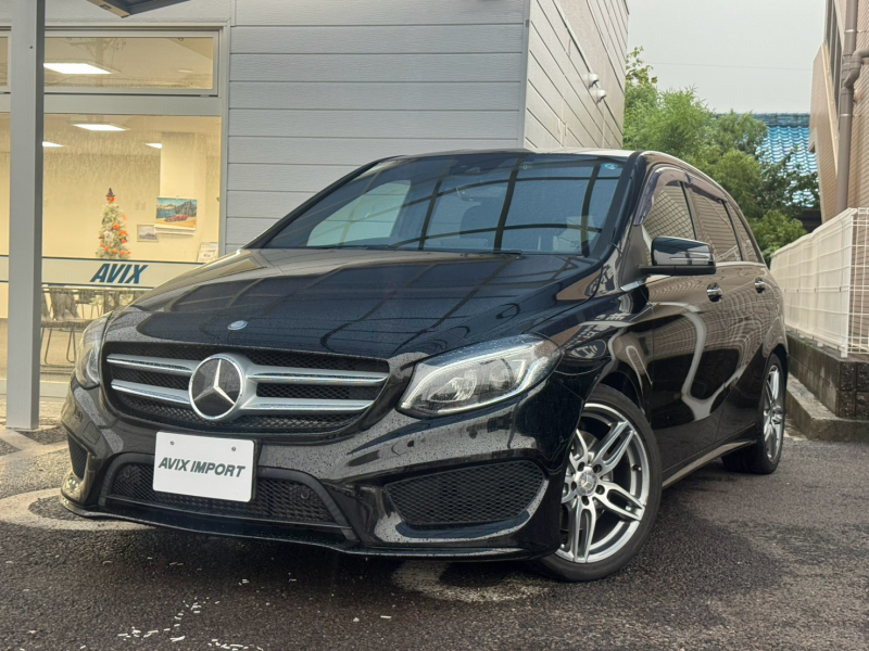 メルセデスベンツ Bクラス B250 4MATIC ｽﾎﾟｰﾂ ﾚｰﾀﾞｰｾｰﾌﾃｨｰPKG ACC BSA ﾚｰﾝｷｰﾌﾟ 黒半革 ﾊﾟﾜｰｼｰﾄ ｼｰﾄﾋｰﾀｰ ﾅﾋﾞCD/DVD Bluetooth TV Bｶﾒﾗ PTS 18AW