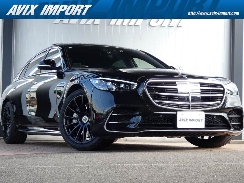メルセデスベンツ Sクラス S500 4MATIC ﾛﾝｸﾞ AMGﾗｲﾝ(ISG搭載ﾓﾃﾞﾙ)  黒革 ﾘｱｺﾝﾌｫｰﾄPKG ﾊﾟﾉﾗﾏSR RSP 3Dｺｯｸﾋﾟｯﾄ ｴｱｻｽ ﾘﾗｸｾﾞｰｼｮﾝ ﾀﾞｲﾅﾐｯｸｼｰﾄ HUD 12.8ｲﾝﾁ有機ELﾃﾞｨｽﾌﾟﾚｲ(MBUXﾅﾋﾞ) 地ﾃﾞｼﾞ Burmester 全周C Rｴﾝﾀｰ AMG20AW(ﾌﾞﾗｯｸ塗装) 正規D車