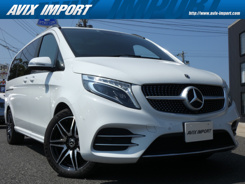 メルセデスベンツ Vクラス V220d EXC ﾛﾝｸﾞ ﾌﾟﾗﾁﾅｽｲｰﾄ 1ｵﾅ禁煙 9速AT ｴｸｽｸﾙｰｼﾌﾞｼｰﾄ RSP PSR 前席黒ﾅｯﾊﾟ革 ﾅﾋﾞ TV 全周ｶﾒﾗ Burmester ﾊﾟﾜｰｼｰﾄ ｼｰﾄﾋｰﾀｰ ﾍﾞﾝﾁﾚｰﾀｰ ﾃﾞｼﾞﾀﾙｲﾝﾅｰﾐﾗｰ ALPINEﾘｱﾓﾆﾀｰ  ﾃﾞｨｽﾄﾛﾆｯｸ ﾊﾟﾜｰﾄﾗﾝｸ LEDﾗｲﾄ 19AW