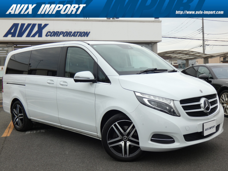 メルセデスベンツ Vクラス V220d AVG ﾛﾝｸﾞ ﾚｰﾀﾞｰｾｰﾌﾃｨPKG 黒革 LEDﾍｯﾄﾞﾗｲﾄ 純正HDDﾅﾋﾞ地ﾃﾞｼﾞ360°ｶﾒﾗ 後席ﾌﾘｯﾌﾟﾀﾞｳﾝﾓﾆﾀｰ ﾌﾙﾌﾗｯﾄｼｰﾄ ﾘｱｴｱｺﾝ Burmesterｻｳﾝﾄﾞ 純正19AW 禁煙 ﾜﾝｵｰﾅｰ 正規D車