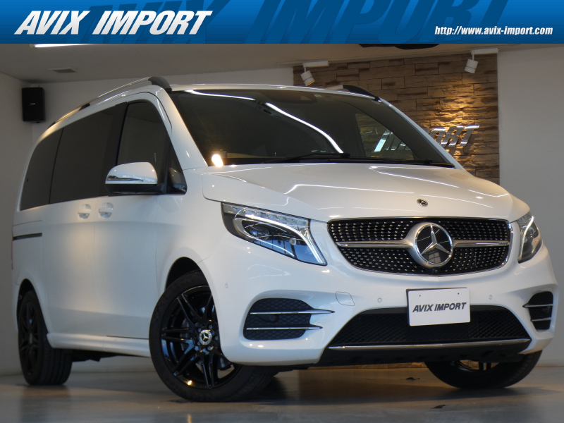 メルセデスベンツ Vクラス V220d AVG AMGﾗｲﾝPKG 後期型 9速AT ﾚｰﾀﾞｰｾｰﾌﾃｨｰPKG 黒革 ﾘｱｴｱｺﾝ 純正MBUXﾅﾋﾞ地ﾃﾞｼﾞ360°ｶﾒﾗ LEDﾍｯﾄﾞﾗｲﾄ AMG19AW(ﾌﾞﾗｯｸﾍﾟｲﾝﾄ) 禁煙 正規D車