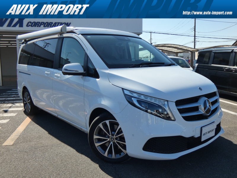 メルセデスベンツ Vクラス V220d Marco Polo HORIZON 後期型 ﾎﾟｯﾌﾟｱｯﾌﾟﾙｰﾌ&ｻｲﾄﾞｵｰﾆﾝｸﾞ ﾚｰﾀﾞｰｾｰﾌﾃｨｰPKG 黒革 ｼｰﾄﾋｰﾀｰ&ﾍﾞﾝﾁﾚｰﾀｰ 後席ﾌﾙﾌﾗｯﾄｼｰﾄ ｾﾝﾀｰﾃｰﾌﾞﾙ 純正HDDﾅﾋﾞ地ﾃﾞｼﾞ360°ｶﾒﾗ ﾃﾞｼﾞﾀﾙｲﾝﾅｰﾐﾗｰ 純正18AW 禁煙 ﾜﾝｵｰﾅｰ 正規D車