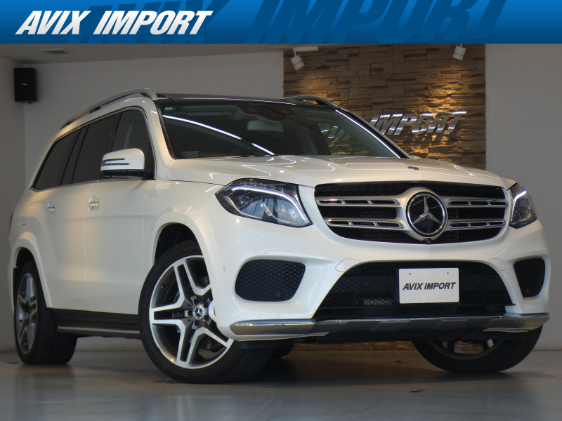 メルセデスベンツ GLS GLS350d 4MATIC ｽﾎﾟｰﾂ ﾚｰﾀﾞｰｾｰﾌﾃｨｰPKG ﾊﾟﾉﾗﾏSR 黒ﾅｯﾊﾟ革 harman/kardon 純正HDDﾅﾋﾞ地ﾃﾞｼﾞ360°ｶﾒﾗ AppleCarPlay ｴｱｻｽ 純正21AW 禁煙 正規D車