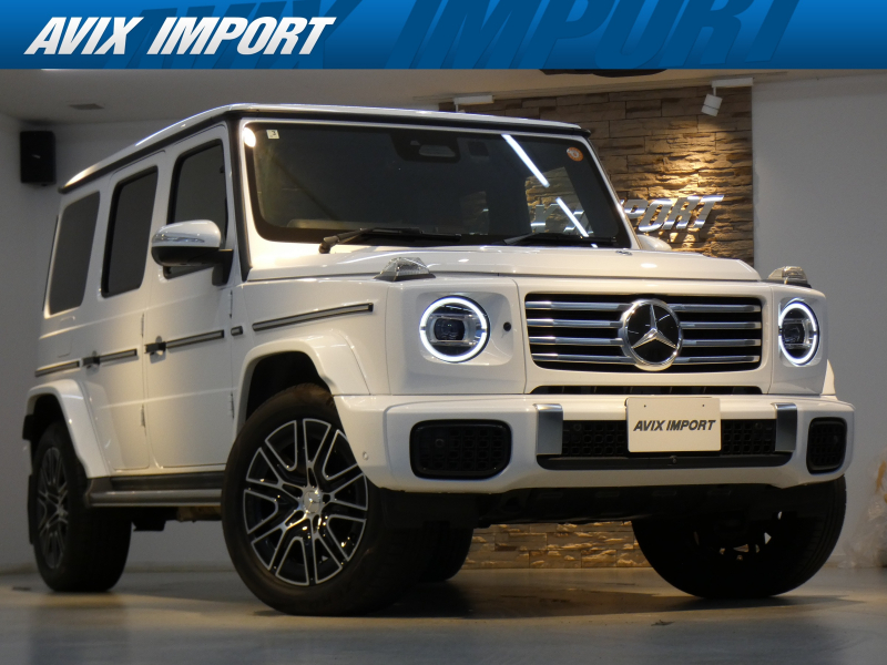 メルセデスベンツ Gクラス G450d(ISG搭載) AMGﾗｲﾝPKG 現行型 Gmanufakturﾌﾟﾛｸﾞﾗﾑﾌﾟﾗｽ ｱﾀﾞﾌﾟﾃｨﾌﾞDS ｶﾞﾗｽSR 専用ｸﾞﾚｰﾅｯﾊﾟ革(ﾀﾞｲﾔｽﾃｯﾁ) DｱｼｽﾀﾝｽPKG ﾍﾞﾝﾁﾚｰｼｮﾝ MBUX ARﾅﾋﾞ地ﾃﾞｼﾞ360°ｶﾒﾗ burmesterｻｳﾝﾄﾞ AMG20AW 禁煙 新車保証 正規D車
