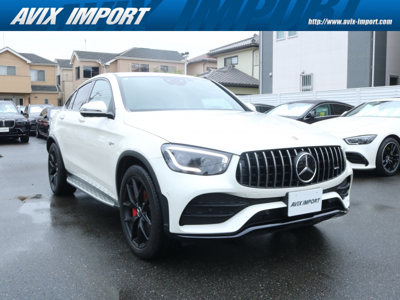 AMG GLC GLC43 4MATIC Coupe 後期型 ﾚｻﾞｰEXC-PKG ｶﾞﾗｽSR 黒革 ｼｰﾄﾋｰﾀｰ＆ﾍﾞﾝﾁﾚｰﾀｰ MBUX搭載ﾅﾋﾞ Burmesterｻｳﾝﾄﾞ 全周ｶﾒﾗ&PTS HUD＆ﾚｰﾀﾞｰｾｰﾌﾃｨPKG ｴｱｻｽ 赤ｷｬﾘﾊﾟｰ 純正20AW(黒塗装) 禁煙車