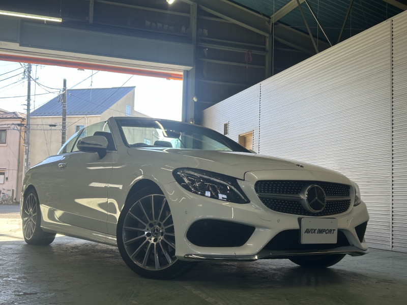 メルセデスベンツ Cクラス C180ｶﾌﾞﾘｵﾚｽﾎﾟｰﾂ ﾚｻﾞｰｴｸｽｸﾙｰｼﾌﾞPKG 赤革 ｼｰﾄﾋｰﾀｰ ｴｱｽｶｰﾌ 純正HDDﾅﾋﾞ地ﾃﾞｼﾞ Bｶﾒﾗ＆PTS HUD ﾚｰﾀﾞｰｾｰﾌﾃｨPKG LEDｲﾝﾃﾘｼﾞｪﾝﾄﾗｲﾄ ｴｱﾊﾞﾗﾝｽPKG ｷｰﾚｽｺﾞｰ 純正19ｲﾝﾁAW