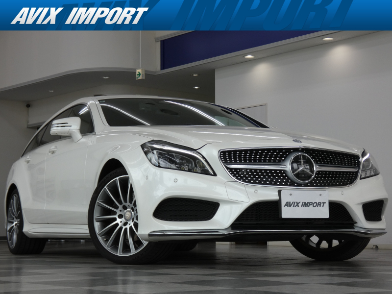 メルセデスベンツ CLS CLS220d Shooting Brake AMGﾗｲﾝ 後期 右H正規D車 ｶﾞﾗｽSR 黒革 全席ｼｰﾄﾋｰﾀｰ 純正HDDﾅﾋﾞ地ﾃﾞｼﾞ 全周ｶﾒﾗ＆PTS  ﾚｰﾀﾞｰｾｰﾌﾃｨPKG 電動Rｹﾞｰﾄ 純正19ｲﾝﾁAW