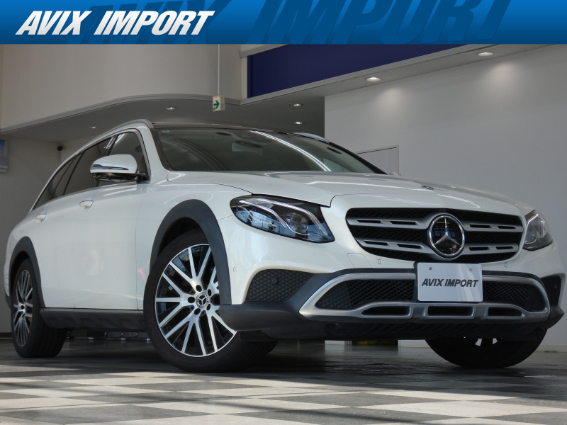 メルセデスベンツ Eクラス E220d 4MATIC ｵｰﾙﾃﾚｲﾝ 特別仕様車ﾛｰﾚｳｽED ﾊﾟﾉﾗﾐｯｸR 黒革 ｼｰﾄﾋｰﾀｰ＆ﾍﾞﾝﾁﾚｰﾀｰ ｽﾃｱﾘﾝｸﾞﾋｰﾀｰ HDDﾅﾋﾞ地ﾃﾞｼﾞ Burmesterｻｳﾝﾄﾞ AppleCarplay 全周ｶﾒﾗ＆PTS HUD＆ﾚｰﾀﾞｰｾｰﾌﾃｨPKG 純正19ｲﾝﾁAW