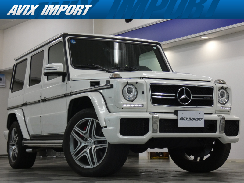 AMG Gクラス G63 AMG designoｴｸｽｸﾙｰｼﾌﾞｲﾝﾃﾘｱPKG SR 黒革 ｼｰﾄﾋｰﾀｰ＆ﾍﾞﾝﾁﾚｰﾀｰ 純正HDDﾅﾋﾞ地ﾃﾞｼﾞ harman/kardon ﾊﾞｯｸ＆ｻｲﾄﾞｶﾒﾗ＆PTS ﾃﾞｨｽﾄﾛﾆｯｸ＆ﾌﾞﾗｲﾝﾄﾞｽﾎﾟｯﾄ 赤ｷｬﾘﾊﾟｰ 純正20AW 禁煙車