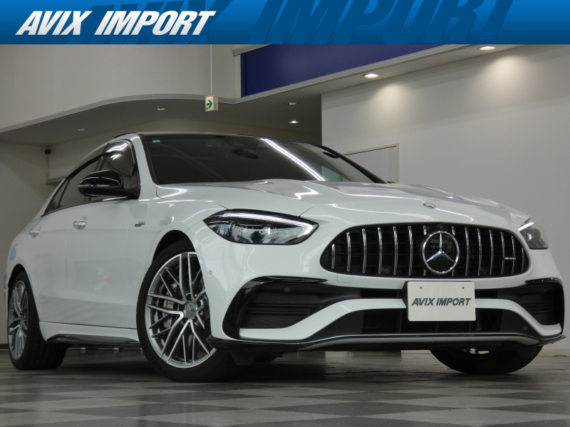 メルセデスベンツ Cクラス C43 4MATIC(BSG搭載ﾓﾃﾞﾙ) ﾊﾟﾉﾗﾐｯｸR 黒半革 ｼｰﾄﾋｰﾀｰ＆ﾍﾞﾝﾁﾚｰﾀｰ MBUX ARﾅﾋﾞｹﾞｰｼｮﾝ Burmester 全周ｶﾒﾗ＆PTS HUD＆ﾚｰﾀﾞｰｾｰﾌﾃｨPKG DIGITALﾗｲﾄ ﾘｱｱｸｽﾙｽﾃｱ 純正19AW 禁煙 新車保証継承可