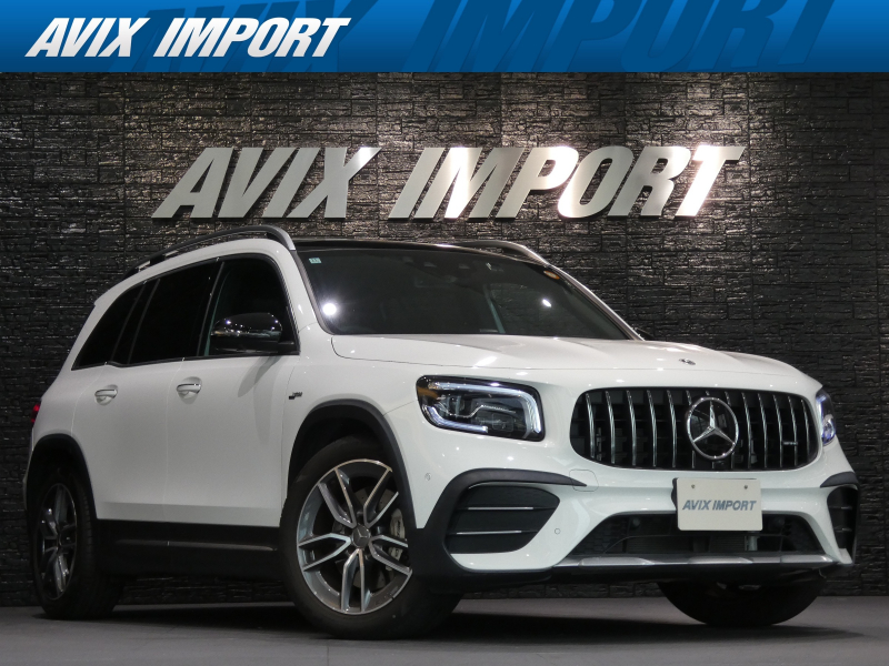 AMG GLB GLB35 4MATIC ｱﾄﾞﾊﾞﾝｽﾄﾞPKG ﾚｰﾀﾞｰｾｰﾌﾃｨPKG ﾊﾟﾉﾗﾐｯｸｽﾗｲﾃﾞｨﾝｸﾞﾙｰﾌ HUD 灰黒革 F席ｼｰﾄﾋｰﾀｰ  純正MBUXﾅﾋﾞ 地ﾃﾞｼﾞ 360°ｶﾒﾗ 純正19AW 禁煙 正規ﾃﾞｨｰﾗｰ車