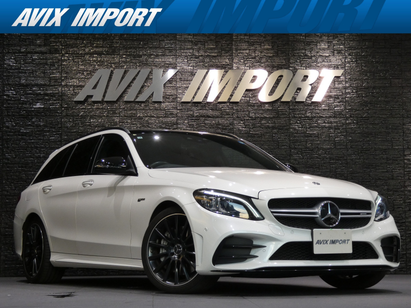AMG Cクラス C43 4MATIC ｽﾃｰｼｮﾝﾜｺﾞﾝ ﾕｰｻﾞｰ買取車 ﾚｰﾀﾞｰｾｰﾌﾃｨPKG ﾊﾟﾉﾗﾏSR 赤革 F席ｼｰﾄH Burmesterｻｳﾝﾄﾞ 純正HDDﾅﾋﾞ 地ﾃﾞｼﾞ Rｶﾒﾗ 純正19AW 禁煙 正規ﾃﾞｨｰﾗｰ車