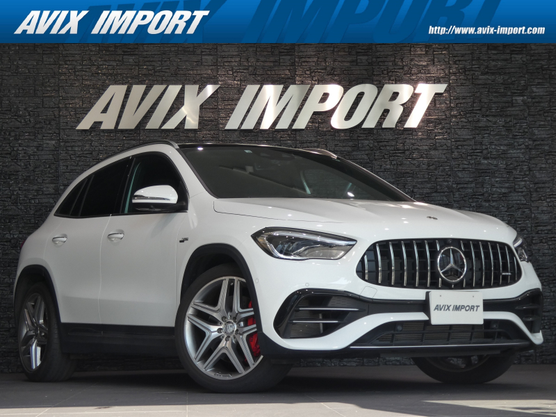AMG GLA GLA45 4MATIC AMGﾊﾟﾌｫｰﾏﾝｽPKG RSP ﾊﾟﾉﾗﾏSR ﾌﾞﾗｯｸ＆ﾚｯﾄﾞ革 ｼｰﾄH/ﾍﾞﾝﾁﾚｰｼｮﾝ  HUD Meｺﾈｸﾄ 純正ﾅﾋﾞ 地ﾃﾞｼﾞ 360°ｶﾒﾗ 新車保証  専用20AW 禁煙 正規ﾃﾞｨｰﾗｰ車
