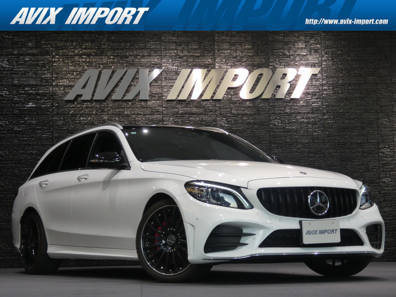 メルセデスベンツ Cクラス C200ﾜｺﾞﾝ AVG AMGﾗｲﾝ/  ﾚｰﾀﾞｰｾｰﾌﾃｨPKG/ ﾊﾟﾉﾗﾏSR/ 黒革/純正HDDﾅﾋﾞ/地ﾃﾞｼﾞ/Bｶﾒﾗ /Carlsson19AW/ 禁煙/ 正規ﾃﾞｨｰﾗｰ車