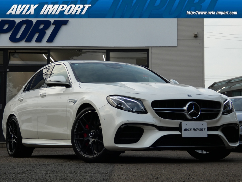 AMG Eクラス E63S 4MATIC+ ｴｸｽｸﾙｰｼﾌﾞPKG V8ﾂｲﾝﾀｰﾎﾞ 右H正規D車 ﾊﾟﾉﾗﾐｯｸSR 黒ﾅｯﾊﾟ革 ｼｰﾄﾋｰﾀｰ＆ﾍﾞﾝﾁﾚｰﾀｰ 純正HDDﾅﾋﾞ地ﾃﾞｼﾞ Burmesterｻｳﾝﾄﾞ 全周ｶﾒﾗ＆PTS HUD＆ﾚｰﾀﾞｰｾｰﾌﾃｨPKG 赤ｷｬﾘﾊﾟｰ 専用20ｲﾝﾁAW