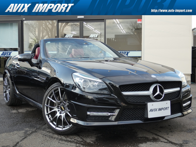 メルセデスベンツ SLKクラス SLK350ﾌﾞﾙｰｴﾌｨｼｪﾝｼｰ AMGｽﾎﾟｰﾂ&ﾕｰﾃﾘﾃｨPKG V6 右H正規D車 赤革 ｼｰﾄﾋｰﾀｰ＆ｴｱｽｶｰﾌ 純正HDDﾅﾋﾞ地ﾃﾞｼﾞ PTS ｸﾙｺﾝ ﾊﾞｲｷｾﾉﾝHL ｷｰﾚｽｺﾞｰ BBS製19ｲﾝﾁAW
