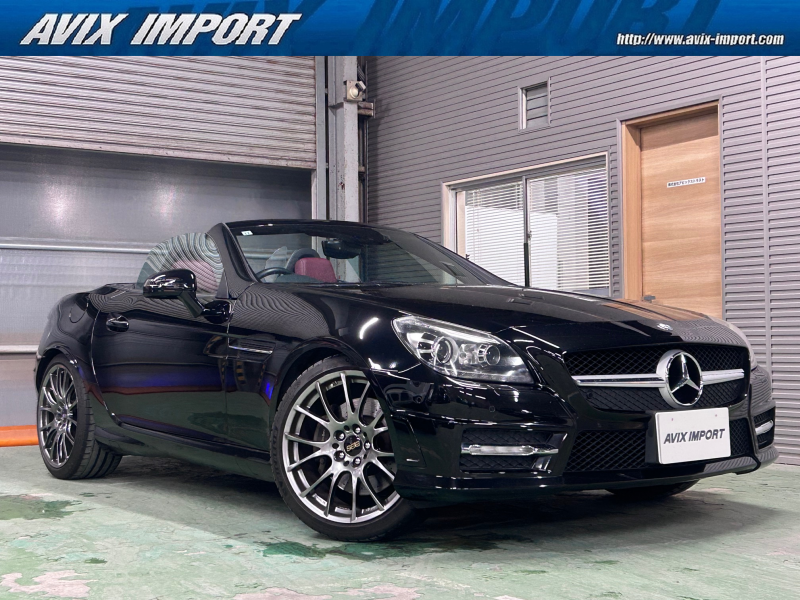 メルセデスベンツ SLKクラス SLK350ﾌﾞﾙｰｴﾌｨｼｪﾝｼｰ AMGｽﾎﾟｰﾂPKG V6 右H正規D車 赤革 ｼｰﾄﾋｰﾀｰ＆ｴｱｽｶｰﾌ 純正HDDﾅﾋﾞ地ﾃﾞｼﾞ PTS ｸﾙｺﾝ ﾊﾞｲｷｾﾉﾝHL ｷｰﾚｽｺﾞｰ BBS製19ｲﾝﾁAW