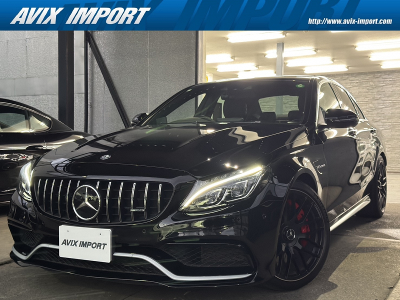 AMG Cクラス C63 S V8ﾂｲﾝﾀｰﾎﾞ 右H正規D車 EXC-PKG 黒革 ｼｰﾄﾋｰﾀｰ 純正HDDﾅﾋﾞ地ﾃﾞｼﾞ Burmesterｻｳﾝﾄﾞ Bｶﾒﾗ＆PTS ﾚｰﾀﾞｰｾｰﾌﾃｨPKG ﾊﾟﾅﾒﾘｶｰﾅｸﾞﾘﾙ 赤ｷｬﾘﾊﾟｰ 専用19ｲﾝﾁAW 禁煙車