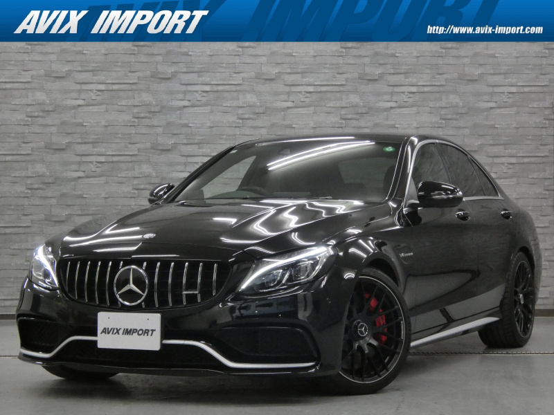 AMG Cクラス C63 S V8ﾂｲﾝﾀｰﾎﾞ 右H正規D車 EXC-PKG 黒革 ｼｰﾄﾋｰﾀｰ 純正HDDﾅﾋﾞ地ﾃﾞｼﾞ Burmesterｻｳﾝﾄﾞ Bｶﾒﾗ＆PTS ﾚｰﾀﾞｰｾｰﾌﾃｨPKG ﾊﾟﾅﾒﾘｶｰﾅｸﾞﾘﾙ 赤ｷｬﾘﾊﾟｰ 専用19ｲﾝﾁAW 禁煙車