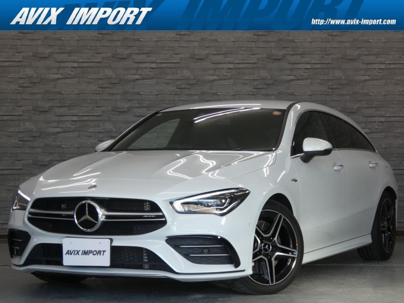 AMG CLAクラス CLA35 4MATIC Shooting Brake AMGｱﾄﾞﾊﾞﾝｽﾄﾞPKG 赤/黒革 ｼｰﾄﾋｰﾀｰ MBUX搭載ﾅﾋﾞ(ｲﾝﾃﾘｱｱｼｽﾀﾝﾄ付) 全周ｶﾒﾗ＆PTS HUD＆ﾚｰﾀﾞｰｾｰﾌﾃｨPKG ﾏﾙﾁﾋﾞｰﾑLEDﾗｲﾄ 純正18AW 禁煙車