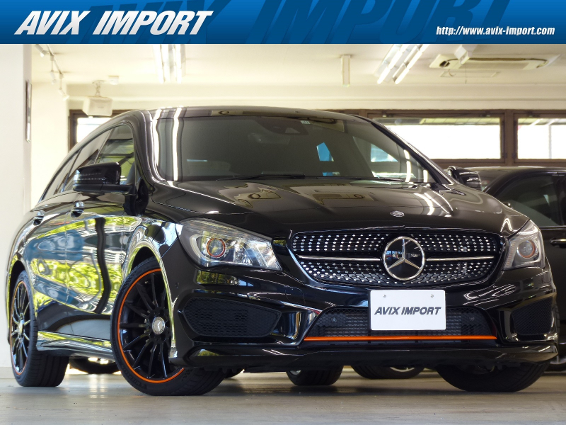 メルセデスベンツ CLAクラス CLA250ｼｭｰﾃｨﾝｸﾞﾌﾞﾚｰｸ ｵﾚﾝｼﾞｱｰﾄED 特別仕様車 ﾚｰﾀﾞｰS ﾍﾞｰｼｯｸP 黒半革 HDDﾅﾋﾞ地デジBｶﾒﾗ 前席Sﾋｰﾀｰ ﾊﾞｲｷｾﾉﾝH/L 電動ﾃｰﾙｹﾞｰﾄ Pｱｼｽﾄ ｵｰﾄﾊｲﾋﾞｰﾑ ACC ﾚｰﾝｷｰﾌﾟ 分割可倒式ｼｰﾄ ECOｽﾄｯﾌﾟ ｷｰﾚｽｺﾞｰ PTS AMGｴｱﾛ&専用18AW 禁煙 右H