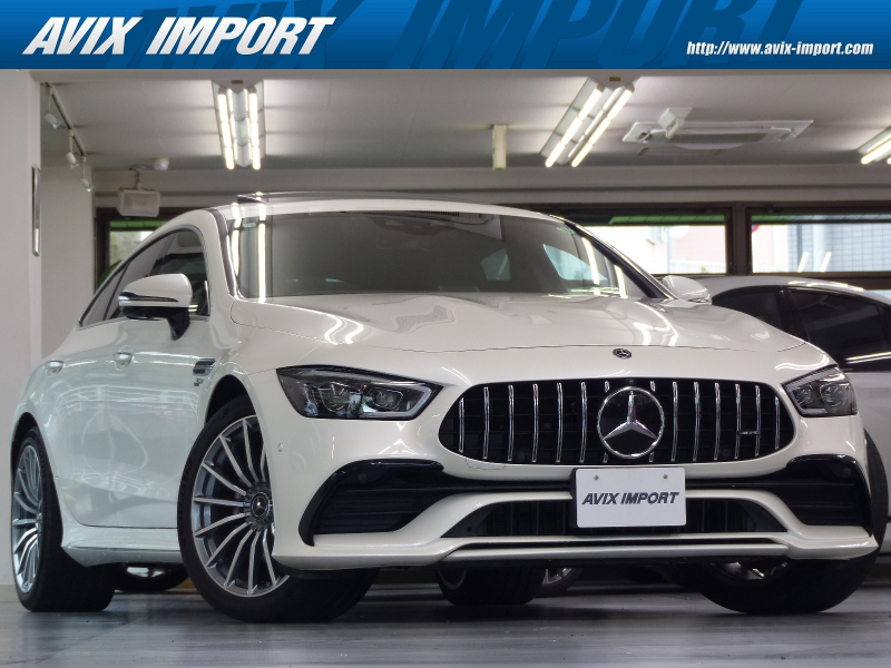 AMG GT 4ドアクーペ GT43 4ﾏﾁｯｸ+ ISG搭載ﾓﾃﾞﾙ AMGﾗｲﾄﾞｺﾝﾄﾛｰﾙ+&EXCP 黒ﾅｯﾊﾟ革 SR HDDﾅﾋﾞ地ﾃﾞｼﾞ360°ｶﾒﾗ Meｺﾈｸﾄ HUD Burmester ｴｱﾊﾞﾗﾝｽP 前後席Sﾋｰﾀｰ 前席ﾍﾞﾝﾁﾚｰﾀｰ&ﾘﾗｸｾﾞｰｼｮﾝ機能 ﾏﾙﾁﾋﾞｰﾑLED 自動ﾄﾗﾝｸ Pｱｼｽﾄ ﾊｲﾋﾞｰﾑｱｼｽﾄ GT43専用AMGｴｱﾛ&20AW 右H