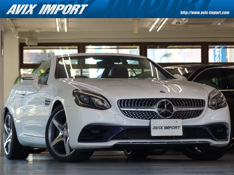 メルセデスベンツ SLCクラス SLC180 Sports ﾚｰﾀﾞｰｾｰﾌ&ﾍﾞｰｼｯｸP 9速AT 黒革 ﾊﾞﾘｵﾙｰﾌ HDDﾅﾋﾞ地ﾃﾞｼﾞBｶﾒﾗ ｼｰﾄﾋｰﾀｰ LEDﾗｲﾄ ﾊｲﾋﾞｰﾑｱｼｽﾄ ACC ﾚｰﾝｷｰﾌﾟ ﾌﾞﾗｲﾝﾄﾞｽﾎﾟｯﾄ ｴｱｶﾞｲﾄﾞ ﾒﾓﾘｰ付Pｼｰﾄ ECOｽﾄｯﾌﾟ ｷｰﾚｽｺﾞｰ AMGｴｱﾛ&18AW 禁煙 右H