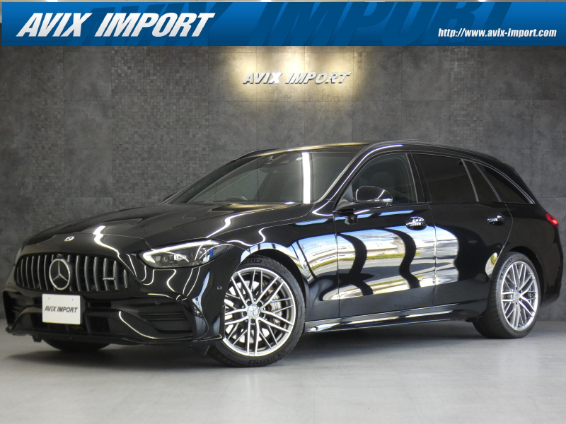 AMG Cクラス C43 4MATIC SW(BSG搭載ﾓﾃﾞﾙ) 現行型 禁煙 ﾊﾟﾉﾗﾏSR 赤革 HUD RSP ﾃﾞｨｽﾄﾛ MBUX AppleCarPlay ﾃﾞｼﾞﾀﾙｺｯｸﾋﾟｯﾄD ARﾅﾋﾞTV Burmester3D AMGﾊﾟﾌｫｰﾏﾝｽｽﾃｱﾘﾝｸﾞ 前席M付Pｼｰﾄ&ｼｰﾄﾋｰﾀｰ&ﾍﾞﾝﾁﾚｰﾀｰ 全周C DIGITALﾗｲﾄ Pﾄﾗﾝｸ AMG19AW