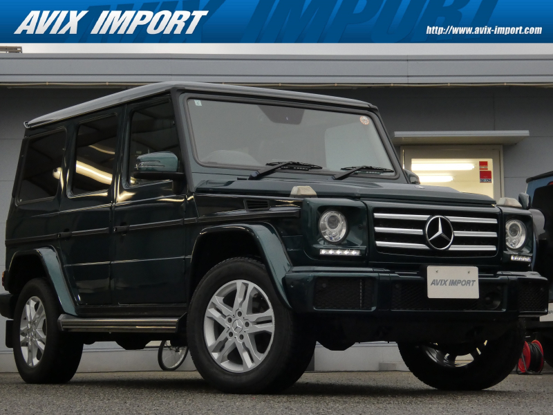 メルセデスベンツ Gクラス G350d LUX-PKG 後期最終型 SR 黒革 ﾃﾞｨｽﾄﾛﾆｯｸﾌﾟﾗｽ 後期HDDﾅﾋﾞ地ﾃﾞｼﾞBｶﾒﾗ ﾊｰﾏﾝｶｰﾄﾞﾝ  AppleCarPlay 純正18AW 禁煙 正規D車