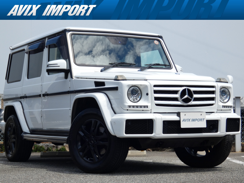 メルセデスベンツ Gクラス G350d  LUX-PKG  SR 黒革 ACC 純正HDDﾅﾋﾞ地ﾃﾞｼﾞBｶﾒﾗ Sｶﾒﾗ ﾊｰﾏﾝｶｰﾄﾞﾝ 純正18AW 正規D車 下取車