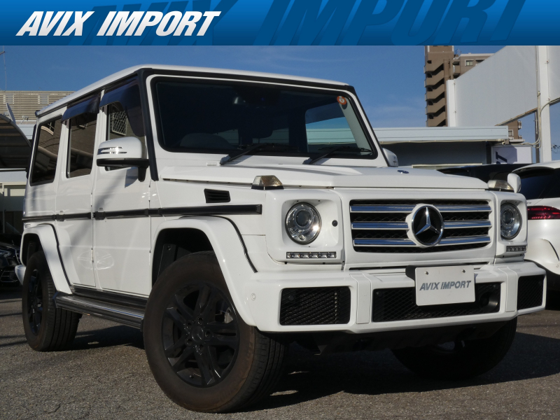 メルセデスベンツ Gクラス G350d 後期型 LUX-PKG  SR 黒革 ACC 純正HDDﾅﾋﾞ地ﾃﾞｼﾞBｶﾒﾗ Sｶﾒﾗ ﾊｰﾏﾝｶｰﾄﾞﾝ 純正18AW 正規D車 下取車