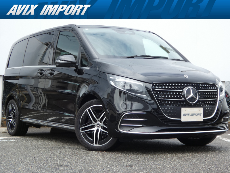 メルセデスベンツ Vクラス V220d AMGﾗｲﾝPKG 現行型 9速AT ﾄﾞﾗｲﾋﾞﾝｸﾞｱｼｽﾀﾝｽPKG ﾏﾙﾁﾋﾞｰﾑLED 黒革 ﾘｱｴｱｺﾝ 純正MBUXﾅﾋﾞ地ﾃﾞｼﾞ360°ｶﾒﾗ ｽﾃｱﾘﾝｸﾞﾋｰﾀｰ AMG19AW 禁煙 新車保証継承対象車 正規D車