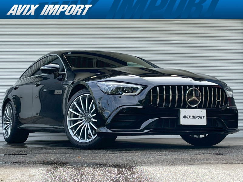 AMG GT 4ドアクーペ GT43 4MATIC+(ISG搭載ﾓﾃﾞﾙ) AMG RIDE CONTROL+PKG 右H正規D車 ﾊﾟﾉﾗﾐｯｸR 黒革 ｼｰﾄﾋｰﾀｰ＆ﾍﾞﾝﾁﾚｰﾀｰ 純正HDDﾅﾋﾞ地ﾃﾞｼﾞ Burmesterｻｳﾝﾄﾞ 全周ｶﾒﾗ＆PTS HUD＆ﾚｰﾀﾞｰｾｰﾌﾃｨPKG 専用ｴｱｻｽ＆20ｲﾝﾁAW 禁煙 1ｵｰﾅｰ