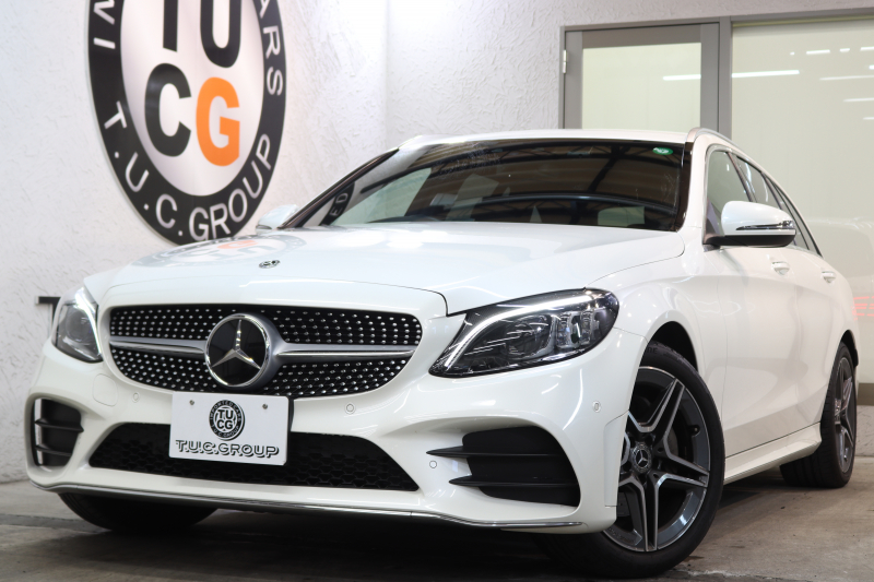 メルセデスベンツ Cクラス C200 ｽﾃｰｼｮﾝﾜｺﾞﾝ AVG AMGﾗｲﾝ ﾚｻﾞｰｴｸｽｸﾙｰｼﾌﾞ& ﾚｰﾀﾞｰｾｰﾌﾃｨPKG　後期 BSG搭載 ｷｰﾚｽｺﾞｰ 黒本革 ｼｰﾄﾋｰﾀｰ ﾍｯﾄﾞｱｯﾌﾟD HDDﾅﾋﾞTV&ｷｬﾝｾﾗｰ ｽﾏﾎ連携 ﾌﾞﾙﾒｽﾀｰ Bｶﾒﾗ PTS ﾌｯﾄﾄﾗﾝｸOP AMGｴｱﾛ&18AW ｴｱｻｽ  9AT　2年保証