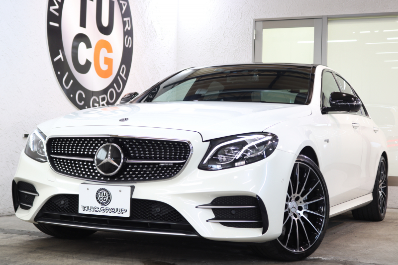 AMG Eクラス E43 4MATIC ｴｸｽｸﾙｰｼﾌﾞ&ﾚｰﾀﾞｰｾｰﾌﾃｨPKG　1ｵｰﾅｰ ｷｰﾚｽｺﾞｰ 黒本革 ﾍﾞﾝﾁﾚｰﾀｰ ﾊﾟﾉﾗﾏSR ﾍｯﾄﾞｱｯﾌﾟD HDDﾅﾋﾞTV&ｷｬﾝｾﾗｰ ｽﾏﾎ連携 ﾌﾞﾙﾒｽﾀｰ 360ｶﾒﾗ PTS LEDﾗｲﾄ ﾊﾝｽﾞﾌﾘｰA AMG専用装備&ﾁｭｰﾆﾝｸﾞ 9AT　2年保証