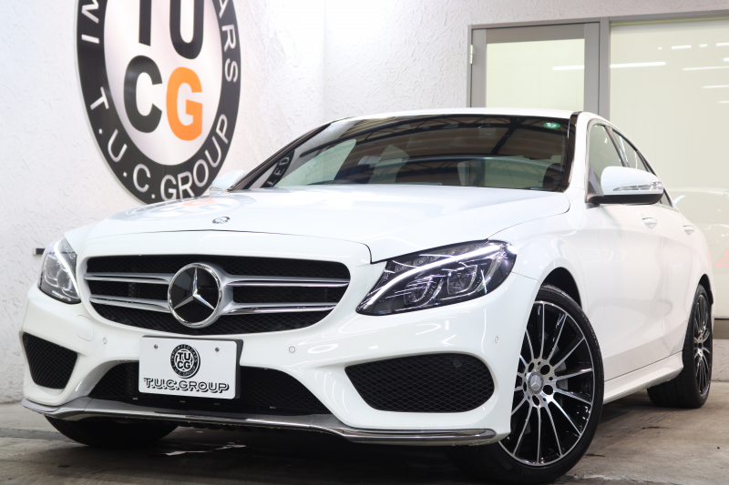 メルセデスベンツ Cクラス C250ｽﾎﾟｰﾂ ﾚｻﾞｰｴｸｽｸﾙｰｼﾌﾞ&ﾚｰﾀﾞｰｾｰﾌﾃｨPKG　ｷｰﾚｽｺﾞｰ 赤本革 ﾍｯﾄﾞｱｯﾌﾟD HDDﾅﾋﾞTV BT音楽 ﾌﾞﾙﾒｽﾀｰ ﾊﾞｯｸｶﾒﾗ PTS LEDﾗｲﾄ ﾊﾝｽﾞﾌﾘｰA ｴｱﾊﾞﾗﾝｽPKG AMGｴｱﾛ&19AW ｴｱｻｽ ﾀﾞｲﾅﾐｯｸｾﾚｸﾄ　2年保証