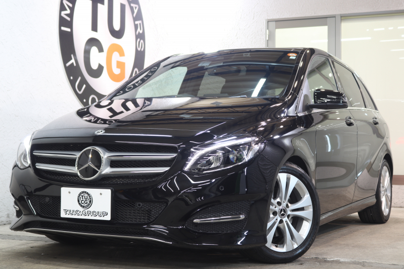 メルセデスベンツ Bクラス B180 ﾌﾟﾚﾐｱﾑ&ﾚｰﾀﾞｰｾｰﾌﾃｨPKG　後期 1ｵｰﾅｰ ｷｰﾚｽｺﾞｰ 黒革 ﾊﾟﾉﾗﾏSR HDDﾅﾋﾞTV ｽﾏﾎ連携 harman/kardon ﾊﾞｯｸｶﾒﾗ PTS LEDﾗｲﾄ EASY-VARIO PLUS 17AW 7AT　2年保証