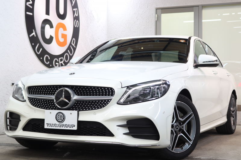 メルセデスベンツ Cクラス C200 AVG AMGﾗｲﾝ ﾚｻﾞｰｴｸｽｸﾙｰｼﾌﾞ&ﾚｰﾀﾞｰｾｰﾌﾃｨPKG　BSG搭載 後期 MEｺﾈｸﾄ ｷｰﾚｽｺﾞｰ 黒本革 ﾍｯﾄﾞｱｯﾌﾟD HDDﾅﾋﾞTV ｽﾏﾎ連携 ﾌﾞﾙﾒｽﾀｰ ﾊﾞｯｸｶﾒﾗ PTS LEDﾗｲﾄ 自動ﾄﾗﾝｸ ﾊﾝｽﾞﾌﾘｰA AMGｴｱﾛ&18AW ｴｱｻｽ 9AT　2年保証