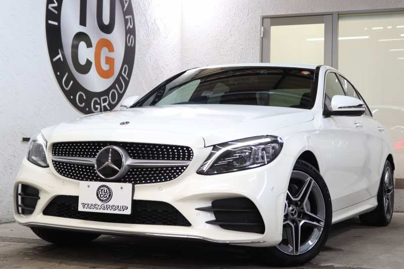 メルセデスベンツ Cクラス C200 AVG AMGﾗｲﾝ ﾚｻﾞｰｴｸｽｸﾙｰｼﾌﾞ&ﾚｰﾀﾞｰｾｰﾌﾃｨPKG　BSG搭載 後期 MEｺﾈｸﾄ ｷｰﾚｽｺﾞｰ 黒本革 ﾍｯﾄﾞｱｯﾌﾟD HDDﾅﾋﾞTV ｽﾏﾎ連携 ﾌﾞﾙﾒｽﾀｰ ﾊﾞｯｸｶﾒﾗ PTS LEDﾗｲﾄ 自動ﾄﾗﾝｸ ﾊﾝｽﾞﾌﾘｰA AMGｴｱﾛ&18AW ｴｱｻｽ 9AT　2年保証