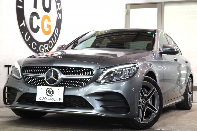 メルセデスベンツ Cクラス C200 AVG AMGﾗｲﾝ ﾚｰﾀﾞｰｾｰﾌﾃｨPKG　BSG搭載 後期 ｷｰﾚｽｺﾞｰ 黒革 HDDﾅﾋﾞTV ｽﾏﾎ連携 ﾊﾞｯｸｶﾒﾗ PTS LEDﾗｲﾄ AMGｴｱﾛ&18AW ﾀﾞｲﾅﾐｯｸS ｴｱｻｽ 9AT　2年保証