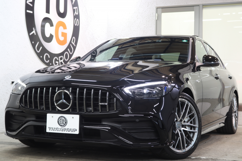 AMG Cクラス C43 4MATIC AMGﾅｲﾄ&ﾚｰﾀﾞｰｾｰﾌﾃｨPKG　BSG搭載 MEｺﾈｸﾄ ｷｰﾚｽｺﾞｰ 黒本革 ﾍﾞﾝﾁﾚｰﾀｰ ﾊﾟﾉﾗﾏSR ﾍｯﾄﾞｱｯﾌﾟD MBUXﾅﾋﾞTV&ARﾅﾋﾞ ｽﾏﾎ連携 ﾌﾞﾙﾒｽﾀｰ 360ｶﾒﾗ PTS LEDﾗｲﾄ 自動ﾄﾗﾝｸ AMG専用装備&ﾁｭｰﾆﾝｸﾞ ﾘｱｱｸｽﾙｽﾃｱ 9AT　2年保証