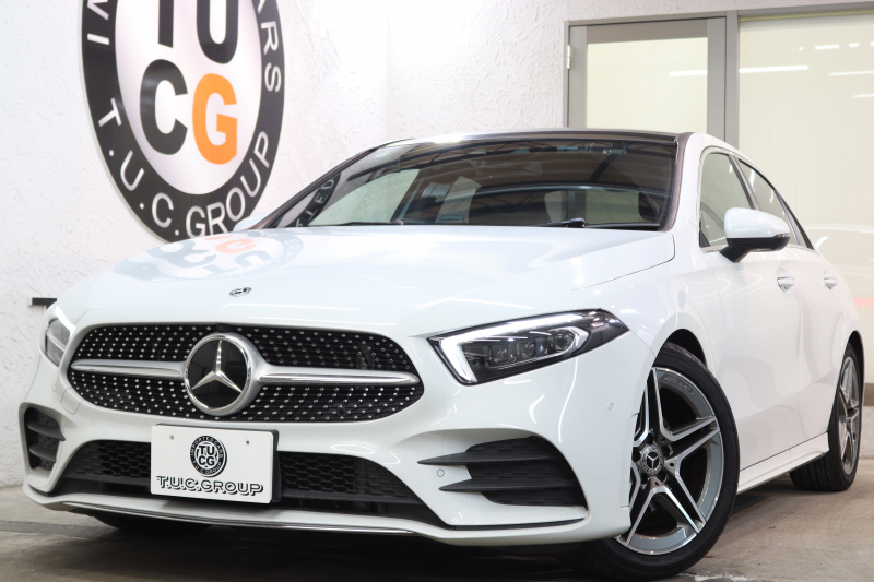 メルセデスベンツ Aクラス A180ｽﾀｲﾙ ｾﾀﾞﾝ AMGﾗｲﾝ AMGﾚｻﾞｰｴｸｽｸﾙｰｼﾌﾞ&ｱﾄﾞﾊﾞﾝｽﾄﾞ&ﾅﾋﾞｹﾞｰｼｮﾝ&ﾚｰﾀﾞｰｾｰﾌﾃｨPKG　ｷｰﾚｽｺﾞｰ 灰/黒本革 ﾊﾟﾉﾗﾏSR ﾍｯﾄﾞｱｯﾌﾟD MBUXﾅﾋﾞTV BT音楽 ｱﾄﾞﾊﾞﾝｽﾄﾞｻｳﾝﾄﾞ 360ｶﾒﾗ PTS LEDﾗｲﾄ AMGｴｱﾛ&18AW 7AT　2年保証