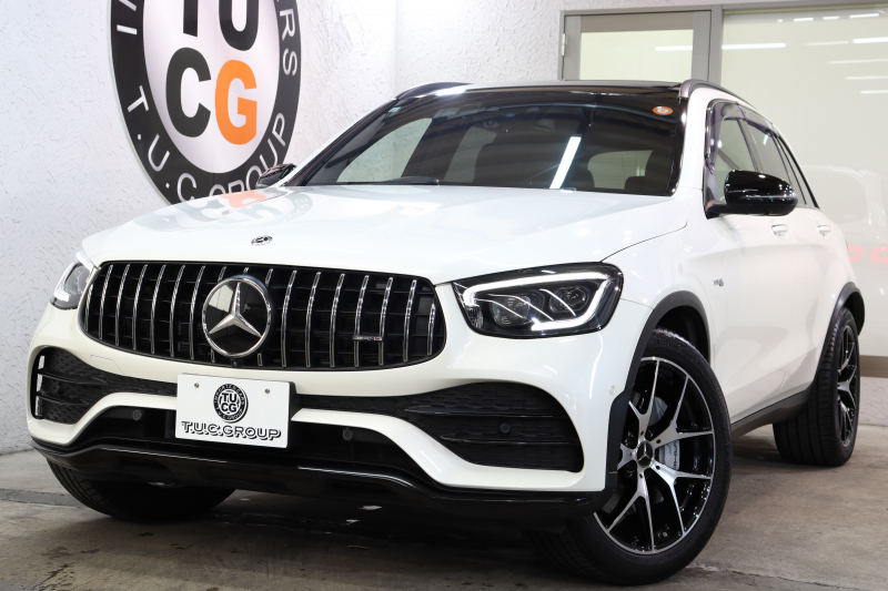 AMG GLC GLC43 4MATIC ﾚｻﾞｰｴｸｽｸﾙｰｼﾌﾞ&ﾚｰﾀﾞｰｾｰﾌﾃｨPKG　後期 MEｺﾈｸﾄ ｷｰﾚｽｺﾞｰ 黒本革 ﾍﾞﾝﾁﾚｰﾀｰ ﾊﾟﾉﾗﾏSR ﾍｯﾄﾞｱｯﾌﾟD MBUXﾅﾋﾞTV BT音楽 ﾌﾞﾙﾒｽﾀｰ 360ｶﾒﾗ PTS LEDﾗｲﾄ ﾊﾝｽﾞﾌﾘｰA AMG専用装備&ﾁｭｰﾆﾝｸﾞ ｴｱｻｽ 9AT　2年保証